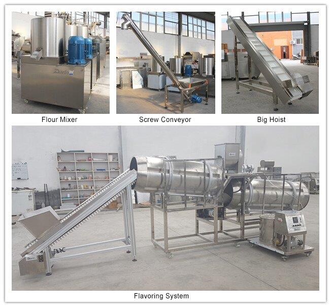 snack food processing machinery